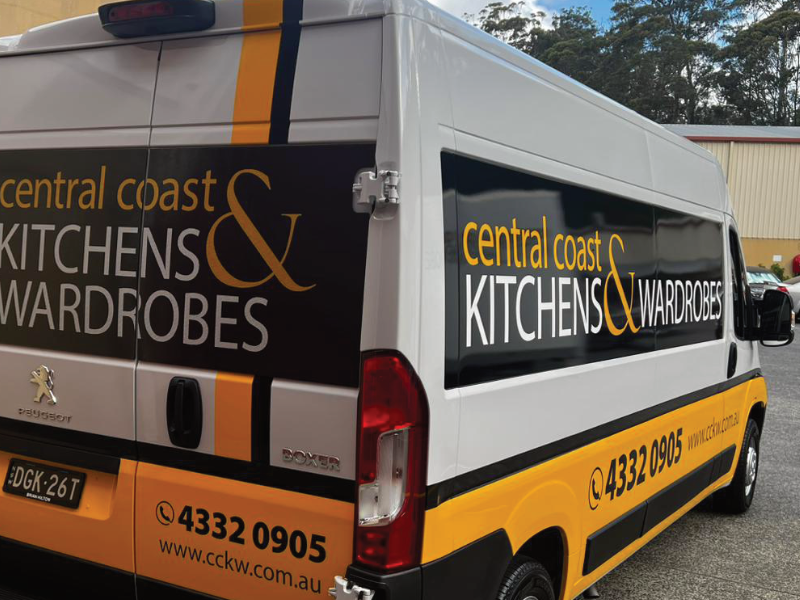 Central Coast Kitchens and Wardrobes Van picture